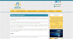 Desktop Screenshot of anishaproperty.com